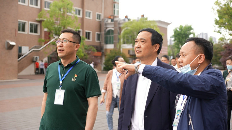 市委书记刘锋带队莅临我校调研